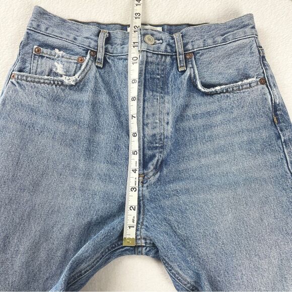 AGOLDE 90's Pinch Waist Jeans in Rule - Size 25 - Picture 8 of 9